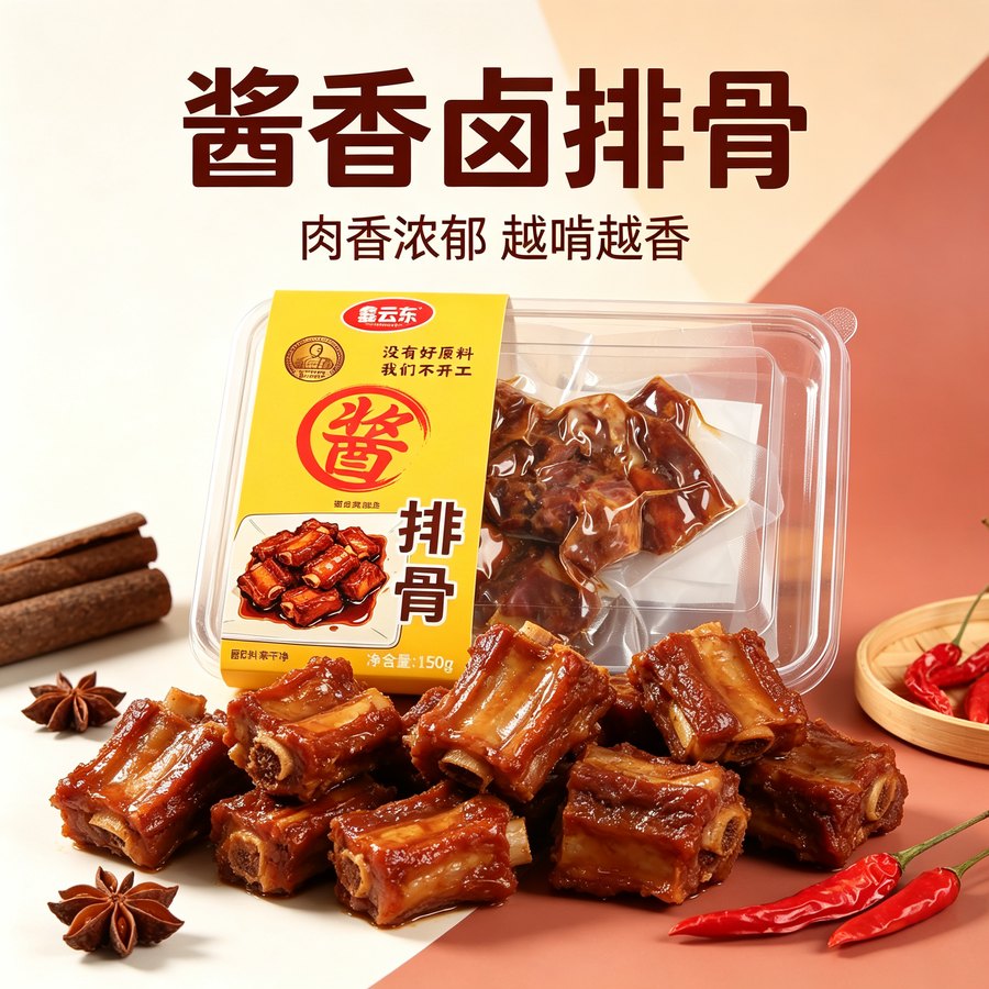 鑫云东 酱香卤排骨