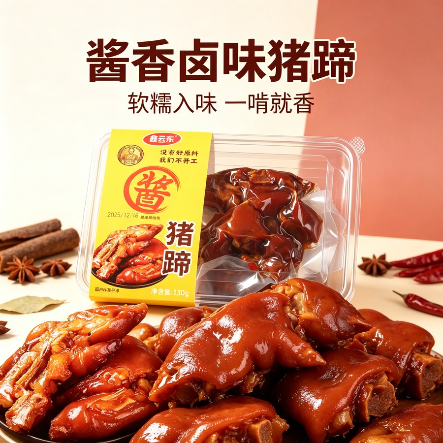 鑫云东 酱香卤猪蹄