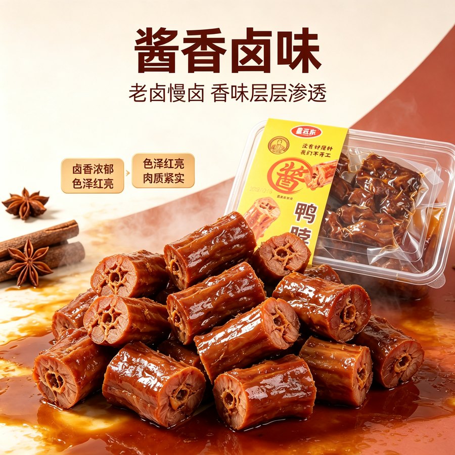 鑫云东 酱香卤鸭脖